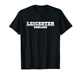 Leicester Inglaterra Vintage Leicester Camiseta