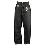 Krav Maga combate negro liso entrenamiento pantalones (Pantalones) - 2/150 cm