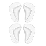 Plantillas ortopédicas de silicona, 2 pares/juego de plantillas ortopédicas de gel para...