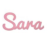 Nombres decorativos infantil de madera, regalos únicos y originales para decoraciones de...