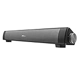 Trust Lino - Barra de Sonido Inalámbrica con Bluetooth, 20 W, Reproductor MP3 Integrado,...