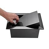 Tapa Del Cubo De Basura Y Tapa Del Conducto De Desechos Incorporada En La Encimera -...