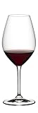 Riedel - Copa de vino (personalizable, cumpleaños), color blanco