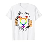 Capitán Gay Divertido superhéroe Gay Pride LGTB Hero Camiseta