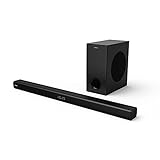 Hisense HS218 - Barra de sonido 2.1 ch, 200W, audio Dolby Digital, Bluetooth, HDMI...