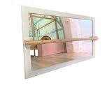Espejo Montessori Madera Blanco 100x60cm (metacrilato irrompible)…