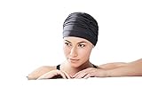 Christine Headwear Gorro de baño -Piscina y Playa- Azul Oscuro específico para Mujeres...