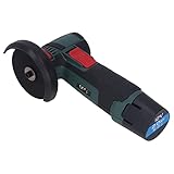 Mini Amoladora Angular, Potente Amoladora Angular a Batería 500 W Ahorro de Esfuerzo Bajo...