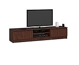 ADGO RTV K160 CLP - Mueble de TV con 2 armarios y 2 estantes, 160 x 33 x 40 cm, mueble...