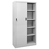 Norheim Armario archivador Armario Metalico Armario Oficina Muebles Oficina con Puerta...
