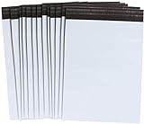 100 bolsas de correo Bolsa postal autosellada de polietileno 9''x12'' (229 x 305mm) Bolsa...