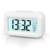 Vicloon Reloj Despertador Digital,Reloj de Cabecera,Despertador de 12/24 Horas con...