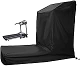 Iptienda Cubierta para cinta de correr, plegable con cremallera, cubierta impermeable a...