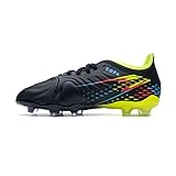 adidas Copa Sense.1 FG J, Sneaker, Core Black/Bright Cyan/Team Solar Yellow, 33 EU