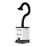 hzexun Extractor De Humo Soldadura Filtro Extractor De Humo Mini Soldador Absorbente De...
