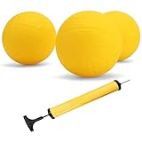 Duendhd Roundnet - Juego de 3 bolas de competición reemplazables mini voleibol con bomba