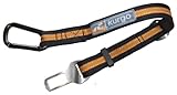 Kurgo - Cinturón de Seguridad para Perros, Cinturón de Seguridad Ajustable con Hebilla...
