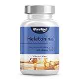 Melatonina 400 Tabletas (Suministro + 1 AÃ±o), Melatonina Pura, Complemento de Melatonina...