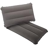 2 Piezas Almohadas de Viaje Almohada Inflable de Playa Cómodo para Dormir Almohada...