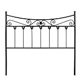 Cabecero de forja para Cama de 135 cm | Cabezal Matrimonio | Modelo Coín. (142 cm) Aprox...