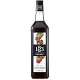 Routin 1883 Jarabe de frambuesa de té helado premium (botella de vidrio) 1L