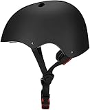 Zamelux Zm230negro, Casco Patinete Unisex Adulto, Negro, L