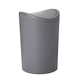 Tatay Papelera Baño con Tapa Basculante, 6L de Capacidad, de Polipropileno, Libre de BPA,...