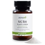 Sanuvit® - NAC 800 mg por cápsula | Dosis alta | N-acetil-L-cisteína | Alta...90