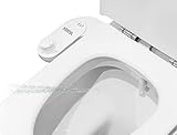 KMINA - Bidet para WC con Chorro de Agua Fría, Ducha WC Adaptador, WC Chorro,...