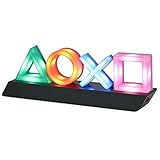 Paladone- Lámpara Playstation Icons con 3 Modos de luz - lámpara que reacciona al ritmo...