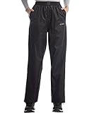 iCreek Pantalones impermeables para mujer, impermeables y transpirables, ligeros,...