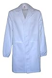 Confezioni Lella Bata doctor con automático - Médico estudiante laboratorio ambulatorio...
