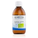 Ancevia® - Agua farmacéutica de 250 ml, certificado Ph. Eur., para líquidos de...