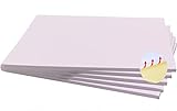 Chely Intermarket, cartón pluma adhesivo 100x140 cm (5 unidades) blanco con espesor de...