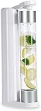 Levivo Gasificadora de agua Fruit & Fun Slim, con botella para gasificadora de 1 litro,...