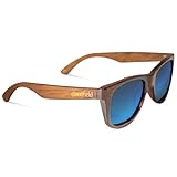 cloudfield Gafas De Sol De Madera - Lentes De Sol Para Hombre Y Mujer - Hechas De Bambú -...