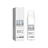 React Minoxi - Suero de crecimiento del cabello enrollable para cabello seco y dañado y...