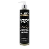Milano Champú Zero Anticaída 250 ml champu sin sulfatos ni parabenos ni siliconas ni...