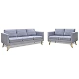 MOONAIRY Conjunto de sofás de 2 y 3 plazas, Sofa Cama, Sofas De Salon, Sillón Sofá...