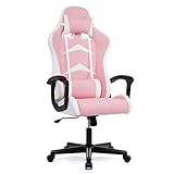 IntimaTe WM Heart Silla Gaming con Respaldo Alto Cojín Lumbar & Cabeza Almohada, Altura...