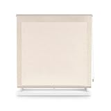 Blindecor Lino estor enrollable translúcido textura lino - estor de 80 x 200 cm (ancho x...