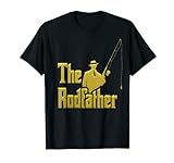 Hombre The Rod Father Cita divertida para pescador Camiseta