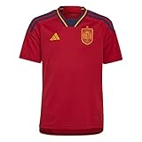 España, Hombre Camiseta, Temporada 2022/23 Oficial Primera Equipación, 13-14 años