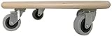 Dörner & Helmer 290624 - Carrito de transporte (200 kg, 4 ruedas de goma de 50 mm,...