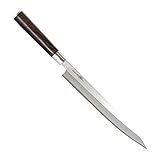 Totiko Japan Knives - Cuchillo de cocina japonés profesional, Sashimi YANAGIBA Sakai, 24...