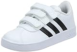 Adidas Vl Court 2.0 Cmf C, Zapatillas de deporte Unisex Niños, Blanco (Ftwr White/Core...
