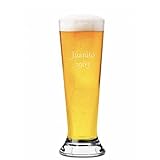 Regalo Personalizado: Copa de Cerveza de Cristal grabada con el Texto y Nombres Que tú...
