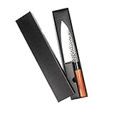 PUQQI Juego de Cuchillos forjados a Mano, Cuchillo de Chef, Sushi Sashimi, Juego de...