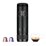 Be Smart® - Máquina de café Nespresso/L'OR portátil eléctrica de 12 V/2 A para...