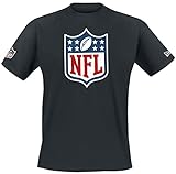 New Era NE96196FA14 Team tee BLK Camiseta Manga Corta-Línea NFL Generic Logo, Hombre,...